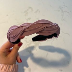 Tasha Headband Threaded Fabric